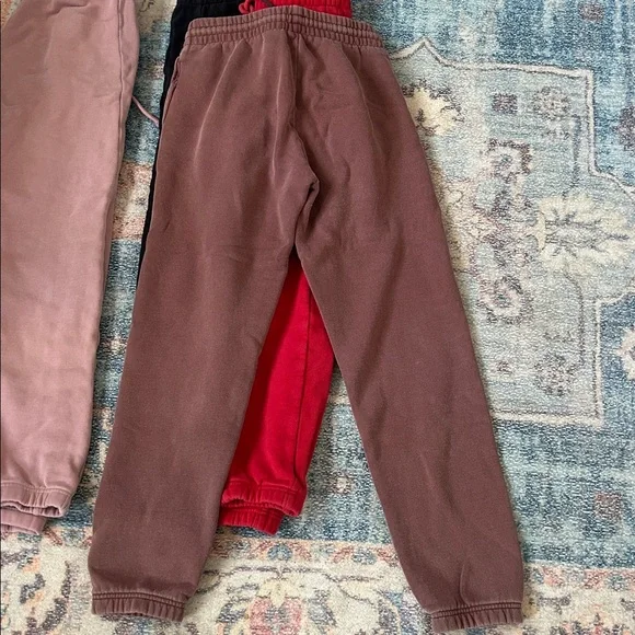 3 pairs of TNA Sweatpants (black pair-SOLD) - Picture 7 of 11